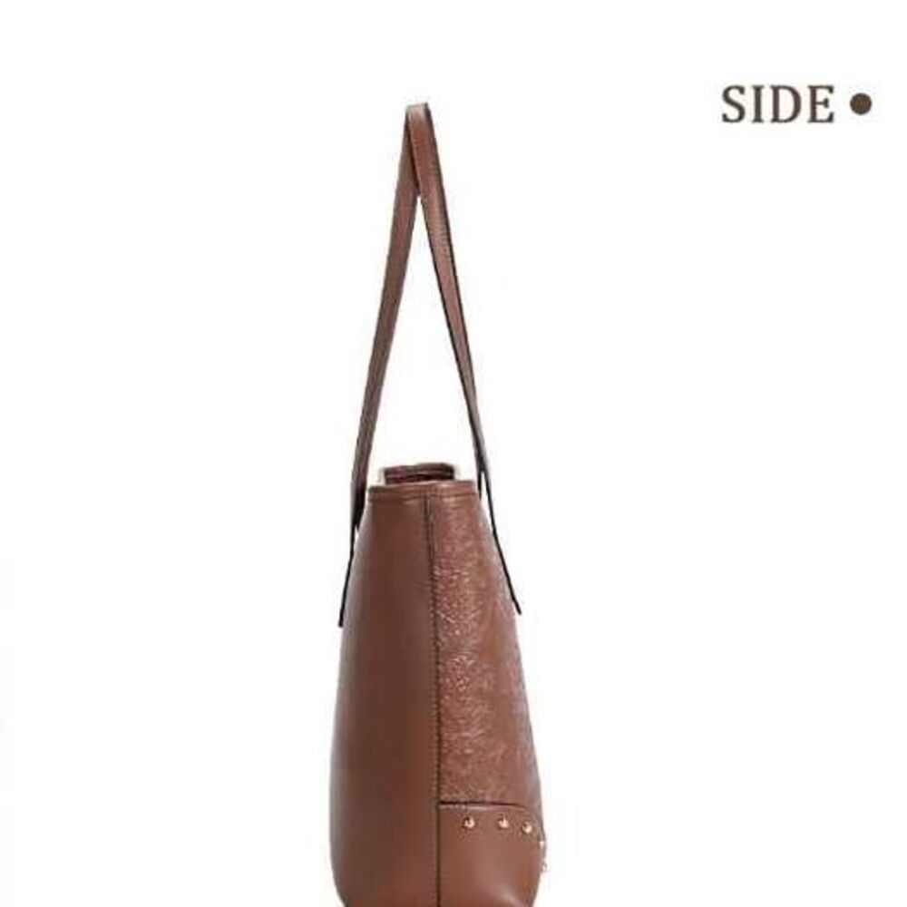 ICOLRAE Women's Brown Leather Shoulder‎ Purse - Picture 3 of 10